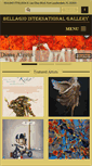 Mobile Screenshot of bellagiointernationalgallery.com